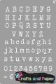 Στενσιλ 20x30εκ. a-b-c_typewriter