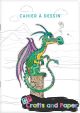 kook child σημειωματάριο καρφιτσα A5 ζωγραφικής dragon