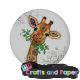 kook μαγνητακι Φ.5,5εκ.girafe
