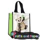 kook τσαντα market 26x31 panda