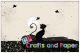 Bug art σουπλά 43x28 PP chats papillon