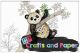 kook child σουπλά 43x28 PP panda