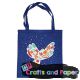 envolee τσαντα υφασμάτινη tote bag 41x37εκ. b